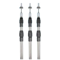 Adjustable Aluminum Tent Poles for Outdoor Camping Tarp and Awning Support