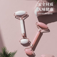Dual-Roller Facial Massager & Gua Sha Set for Eye and Face