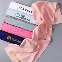 Pure Cotton Sports Towel for Gym, Running, Yoga - Absorbent & Portable