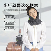 Travel Neck Pillow for Airplanes, Trains, and Cars - Portable U-Shaped Support Pillow for Sleeping