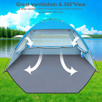 Beach Tent Sun Shelter UPF 50+ UV Protection, Lightweight & Easy Setup