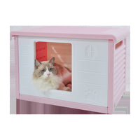 Outdoor Waterproof Pet House for Cats and Small Dogs