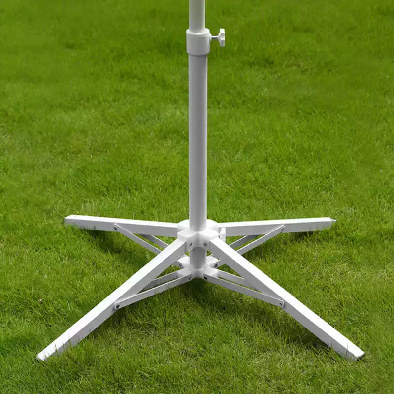 Outdoor Cross Base Umbrella Stand for Patio Market Umbrella, Foldable and Stable