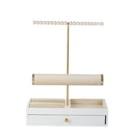 Ins Style 3-Tier Jewelry Display Stand for Necklaces, Earrings, and Rings - Vanity Organizer