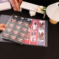 A4 3-Pocket Vertical Binder for Cards, Stickers, and Collectibles