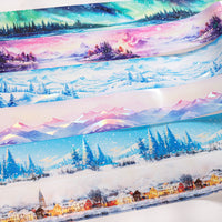 Winter Overture PET Tape Set for Journal Decoration - Holographic Winter Scenery