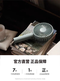 SOLE Portable USB Mini Handheld Fan with 4000mAh Battery, Digital Display, and Long Endurance