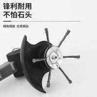 Steel Wire Brush Cutter Head for Cordless Trimmers, Weed Removal Tool