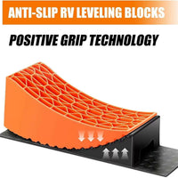 RV Leveling Blocks and Wheel Chocks for Campers and Motorhomes