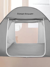 Portable Pop-Up Privacy Tent for Beds - Blackout, Windproof, Dustproof, No Installation Required