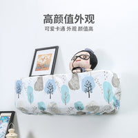 Modern Minimalist PEVA Air Conditioner Cover for Living Room Bedroom, Full Wrap Dustproof Waterproof Oil-proof