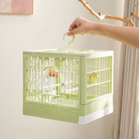 Portable Bird Cage with Large Space and Breathable Design for Outdoor Travel, Parrot Villa Cage Pet Supplies