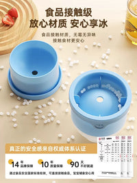 Large Sphere Ice Cube Mold for Whiskey and Cocktails, Food-Grade Silicone Ice Ball Maker