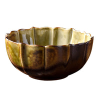 Large Vintage Kiln-Fired Ceramic Tea Wash Bowl for Gongfu Tea Ceremony