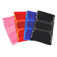 Nylon Elastic Sports Knee Brace for Running, Fitness, and Cycling - Non-Slip, Warm, and Protective
