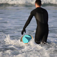 Inflatable Surfboard for Beginners, Adults, and Kids - Swimming Paddle Board with Hand/Foot Paddles