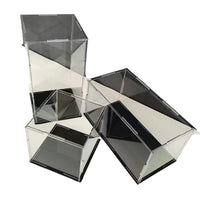 Acrylic Display Case for 1:87 Car Models & Figurines, Dustproof Rectangular Storage Box