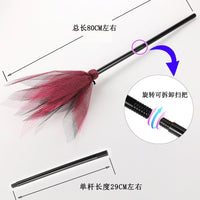 Halloween Witch Broomstick Prop for Kids' Cosplay
