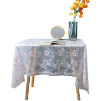 Lace Tulle Dust Cover for TV or Table, Luxury Style