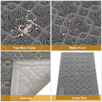 Cat Litter Mat, Litter Trapper Pad for Clean Floors, Waterproof & Easy to Clean