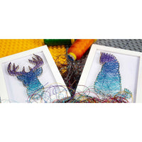 DIY Animal String Art Kit for Students and Crafts Enthusiasts