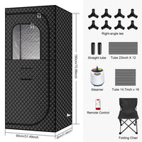 Portable Full Body Steam Sauna Tent for Home Use
