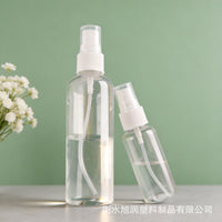 Clear PET Fine Mist Spray Bottle for Alcohol, Perfume, and Liquids - Refillable Travel Atomizer