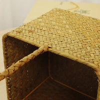 Nordic Style Seagrass Woven Basket Set for Wedding Favors and Storage