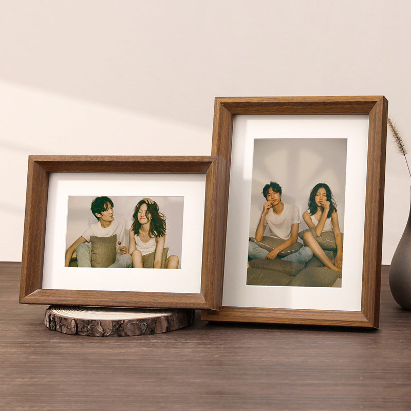 Wooden Photo Frame for Calligraphy and Paintings, Desktop Display, DIY Art, 6-10 inch and A3 Sizes
