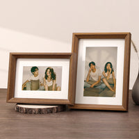 Wooden Photo Frame for Calligraphy and Paintings, Desktop Display, DIY Art, 6-10 inch and A3 Sizes