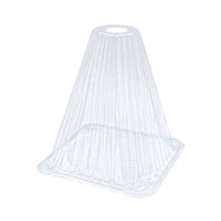 Plant Seedling Protection Covers with Fixing Pegs, Transparent Plastic Dome for Outdoor Garden Vegetable Pest Control