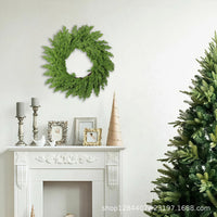 Artificial Pine and Eucalyptus Christmas Wreath for Wall and Door Decor