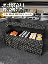 Car Trunk Organizer, Outdoor Camping Storage Box, Multi-functional Foldable Luggage Box, Vehicle Storage Container