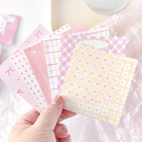 Cloud Whisper Series Aesthetic Memo Pad - 120 Sheets Decorative Scrapbook Paper for Journaling and Notes
