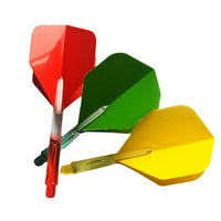 Solid Color Dart Flights - Flag Pattern Darts Wings for Mixed Packing