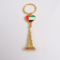 Dubai Burj Khalifa & Burj Al Arab Keychain Souvenir