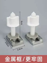 Toilet Seat Fixing Bolts, Screws, and Clips, Toilet Seat Panel Accessories
