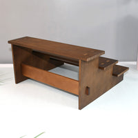Solid Wood Tiered Display Stand for Bracelets and Hairpins