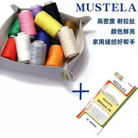 Large Spool Sewing Thread Set with Needles for DIY Craft and Garment Repair