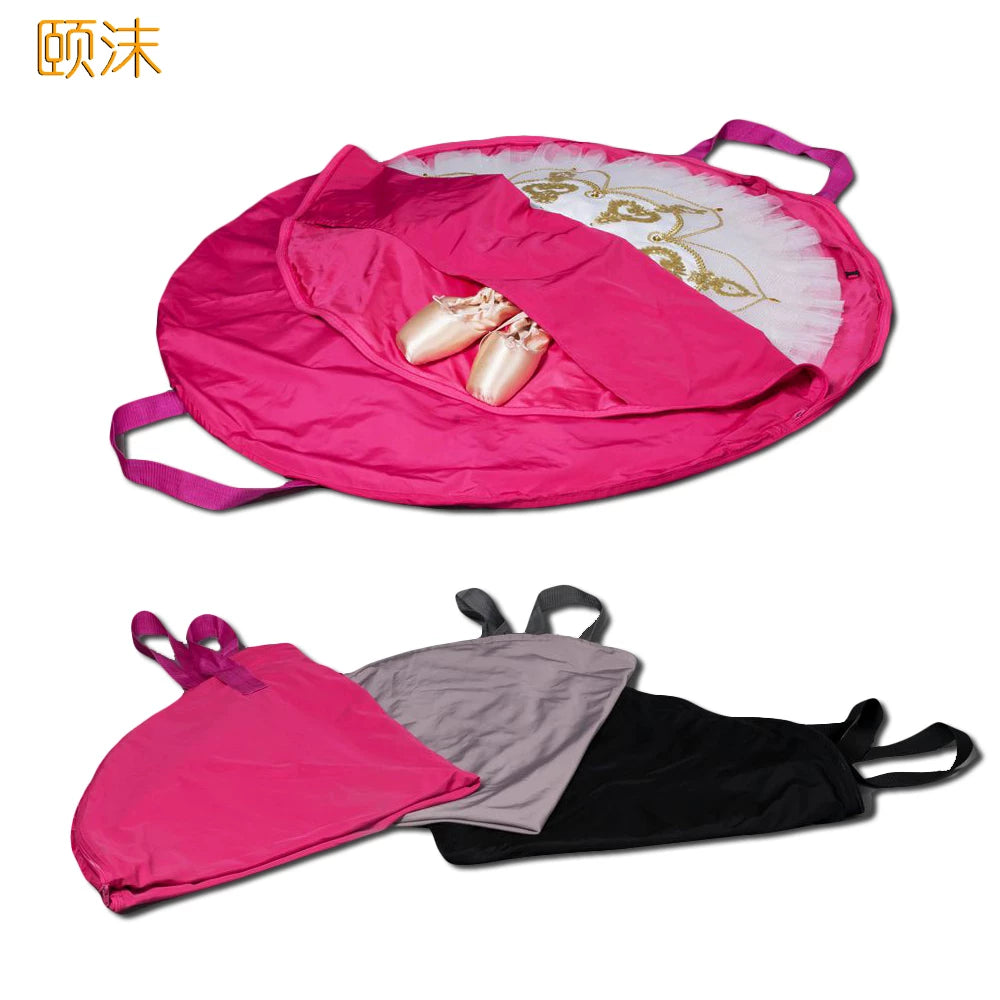 EMTUTU Professional Ballet Tutu Storage Bag Round Dance Costume Carrier