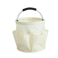 Foldable Outdoor Picnic Basket Portable Storage Bag with Thickened Oxford Cloth for Camping Beach Travel