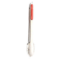 Stainless Steel Food Tongs with Heat-Resistant Handle for Buffet, Bread, BBQ, and Steak