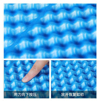 Portable Aluminum Film Egg Crate Folding Moisture-Proof Camping Mat for Outdoor Tent & Lunch Break