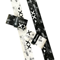 ZARSIA Frosted Printed Badminton Tennis Racket Overgrip Non-Slip Sweat-Absorbent Tape 3cm