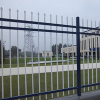 Galvanized Steel Fence Panel for Home Garden Yard School Outdoor Factory Perimeter Security