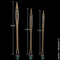 Copper and Stainless Steel Fishing Net Mending Shuttles for Weaving and Repairing Nets