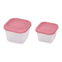 Food Grade Silicone Baby Food Storage Container with Lid - Freezer, Steam, Microwave Safe