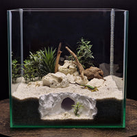 Aquarium Fish Tank Decor Hiding Cave for Small Fish and Shrimp