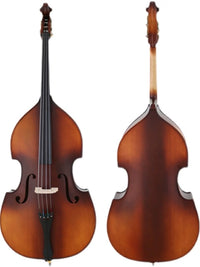 Beginner 4-String Wooden Upright Bass Double Bass for Practice and Learning