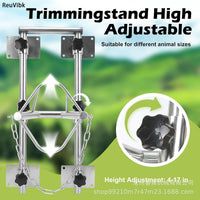 Adjustable 304 Stainless Steel Sheep Head Holder for Shearing and Injections